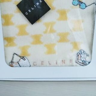 値下げ！【新品】セリーヌ　タオルハンカチ　2枚セットの画像