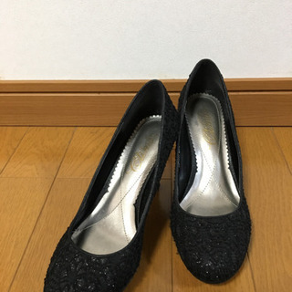 黒パンプス  23cm