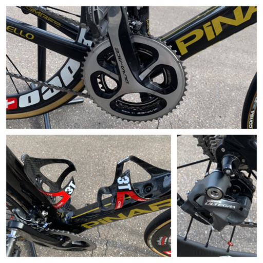 中華カーボン&カーボンホイール&コンポセット