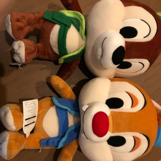 チップとデール ぬいぐるみの画像