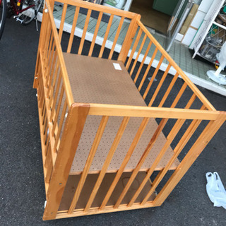 ベビーベッド 中古　リサイクルショップ宮崎屋19.10.21