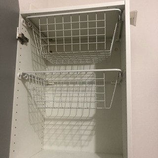 ★お取引中 IKEA おしゃれ 掃除用具入れ 【送料ご負担頂ければ郵送も可能】の画像