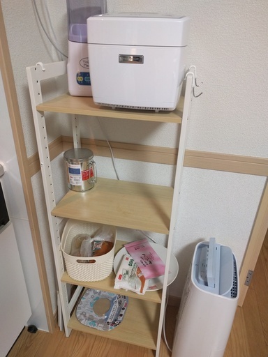 【ニトリ】3段　キッチン用収納シェルフ　114cm×42cm×29cm