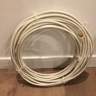 【美品】アンテナケーブル　テレビ線 10m