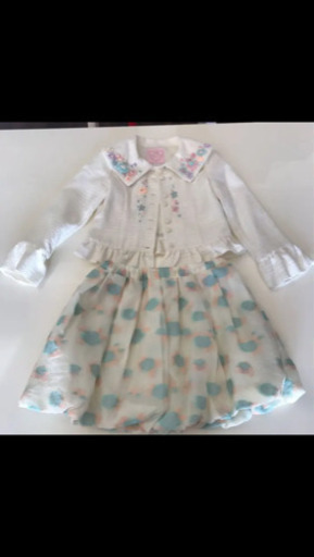 メゾピアノ 120 フォーマル　セットアップ