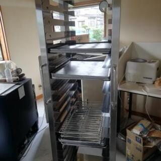 コンベンションオーブン パンラック 鉄板付きの画像