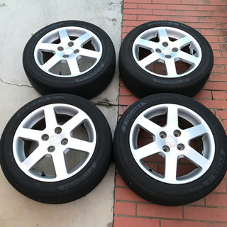 フィット 純正15インチアルミホイール 185/55R15タイヤ付