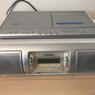 CD MD カセット　ラジオ