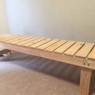 ヒノキ縁台 屋内使用品