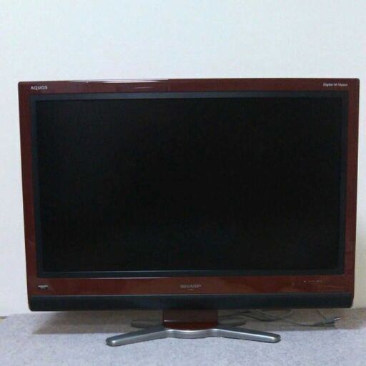 SHARP シャープ AQUOSテレビ32型 重低音ウーハー付 引渡限定