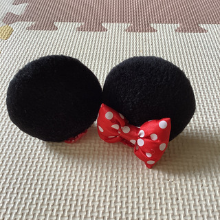 【手渡し限定】ディズニー　ミニー　ヘアピン