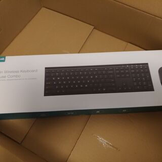 充電式ワイヤレスキーボード＆マウスセット