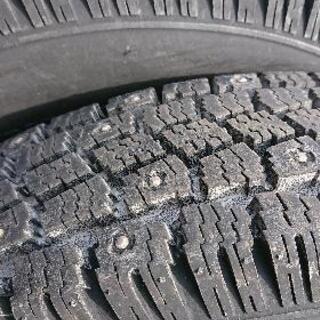 145R12 スパイクタイヤ ドタキャンの為再出品の画像