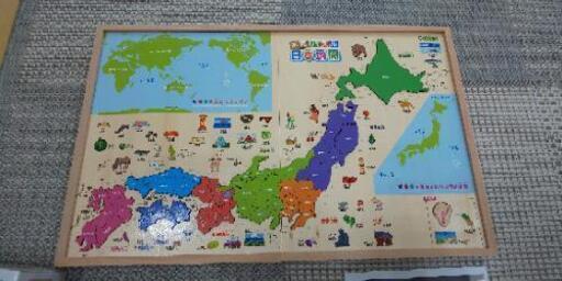 日本地図パズル 学研