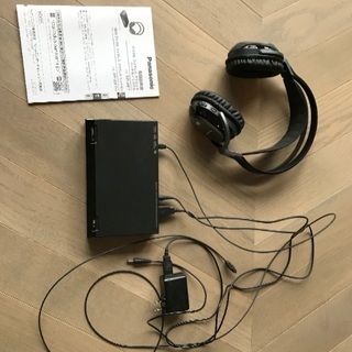 Panasonic デジタル　ワイヤレス　サラウンド　ヘッドホン...