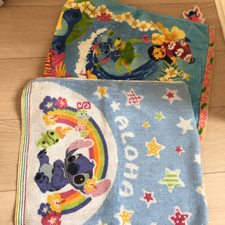 ステッチのタオル
