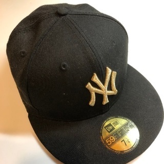 【値下げ】NEWERA キャップ　黒 NY