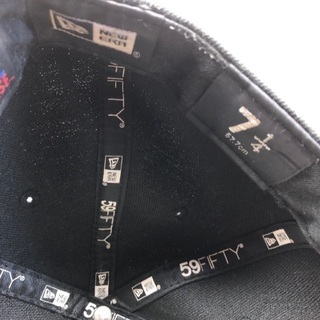【値下げ】NEWERA キャップ　黒 NYの画像