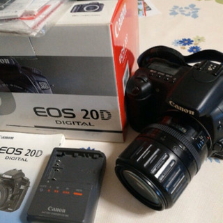 卒業式、入学式に！キャノン　EOS20D   デジイチデビューに！