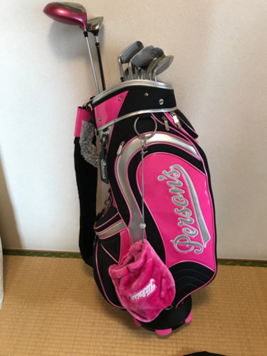 ケースは新品、女性用ゴルフセット