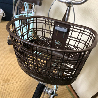 ブリヂストン　22型 自転車 アルミーユ ミニ　オパールミントAU20T 2017年/点灯虫モデルの画像