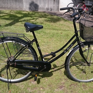 自転車　ママチャリ　26インチ　すぐ乗れます！