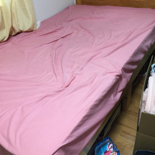 ニトリ セミダブルベッド