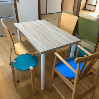 お洒落ダイニングテーブル椅子セット