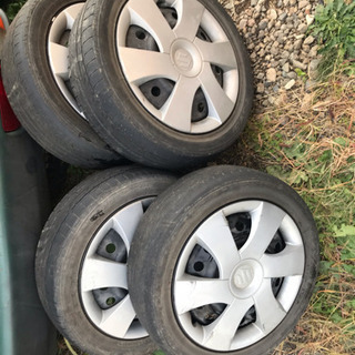 スズキ ホイル 純正ホイールカバー付き 165/55R14