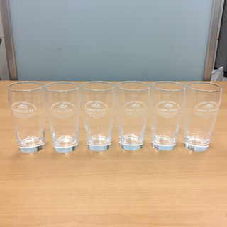 ビールタンブラーグラス 6個 未使用