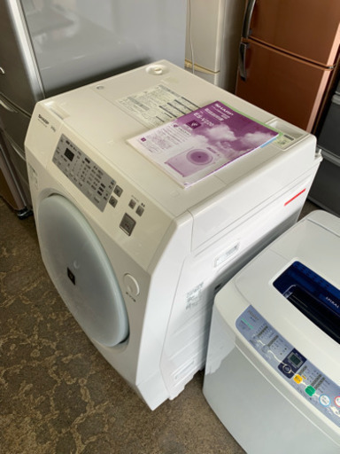 SHARP/シャープ　ドラム式洗濯乾燥機　ES-V220-AL　9Kg/6Kg　2011年製
