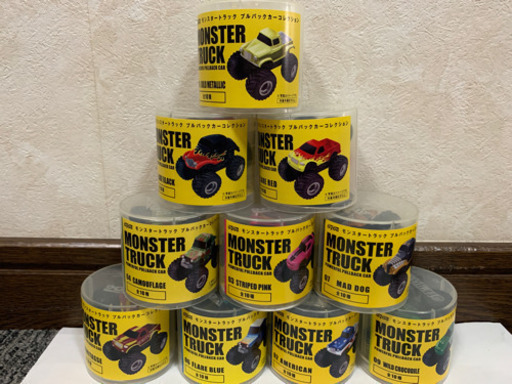 DyDo モンスタートラック プルバックカーコレクション 全種類あり