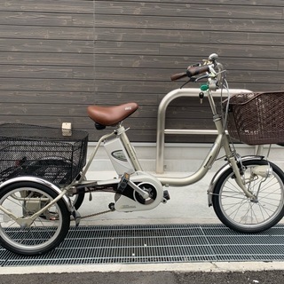 パナソニック　カロヤカライフ　三輪　新基準　13,2AH　アシスタワゴン　パスワゴン　神戸市　電動自転車　地域限定