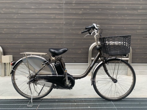 パナソニック　ビビ　DX　新基準　12AH　子供乗せ　24インチ　ナチュラ　アシスタ　神戸市　電動自転車　地域限定