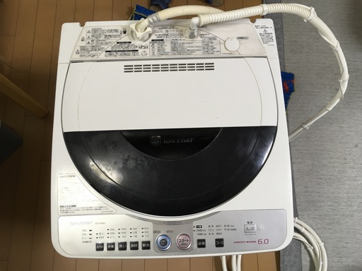 シャープ全自動洗濯機2009年製ふろ水ポンプセット付