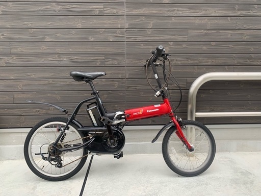 パナソニック　オフタイム　新基準　折り畳み　小径車　6,6AH　神戸市　電動自転車　地域限定