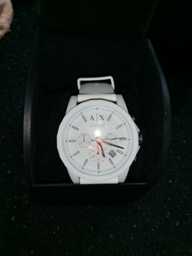 ARMANI Exchange 腕時計 白