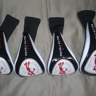 ★取引完了★PEARLYGATES へッドカバー４点セット (新...