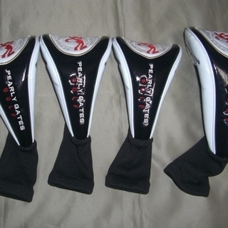 ★取引完了★PEARLYGATES へッドカバー４点セット (新品同様)＋1個 の画像