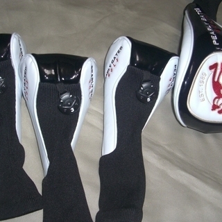 ★取引完了★PEARLYGATES へッドカバー４点セット (新品同様)＋1個 の画像