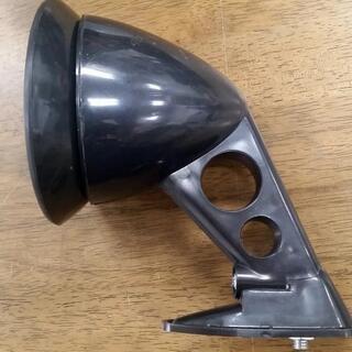 砲弾 弾丸 汎用フェンダーミラー 新品 黒 1個 日産 トヨタ ...