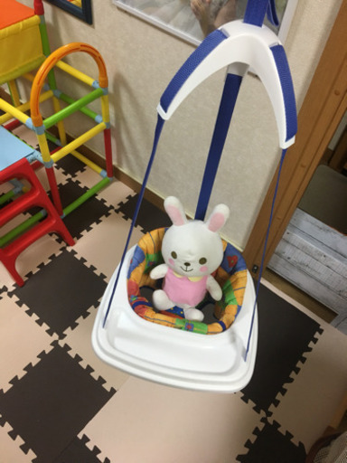 ☆吊り下げ バネ付き ブランコ〜ゆりかご☆引取りで‼︎