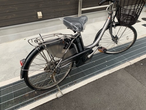 ヤマハ　パス　ナチュラ　新基準　8,9AH　子供乗せ　24インチ　シルバー　アシスタ　ビビ　神戸市　電動自転車　地域限定