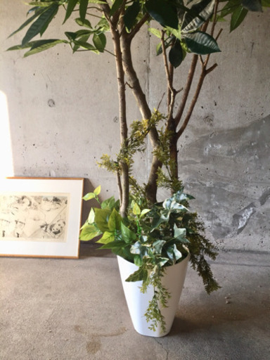 光触媒 人工観葉植物 パキラ1.8メートル