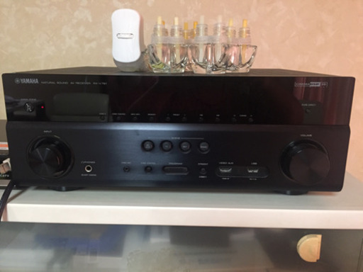 （商談成立）    ホームシアターシステム 7点セット （メインのアンプ＋スピーカー6点）