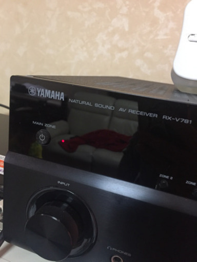 （商談成立）    ホームシアターシステム 7点セット （メインのアンプ＋スピーカー6点）