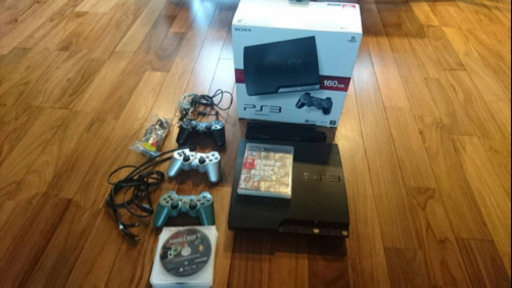 PS3本体＋コントローラー＋スタンド＋カセット14