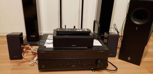 ホームシアターセット Denon - Yamaha RX–V583