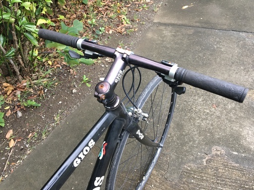 フラットバーロード　GIOS CANTARE TIAGRA　ブラック　540mm