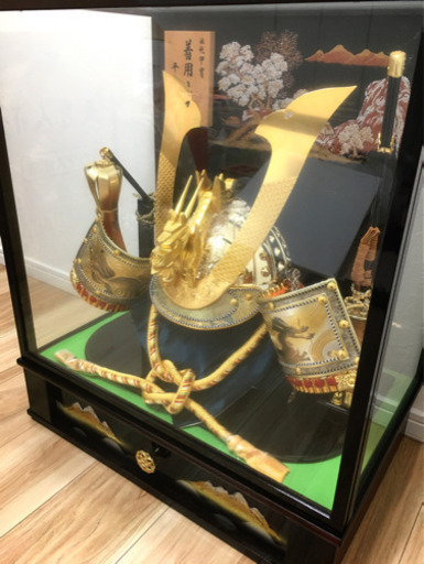 （終了）年末値下げ！超高価、美品、五月人形　かぶと